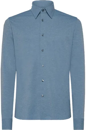 RRD Hombre, Camisas, Azul, Talla: L