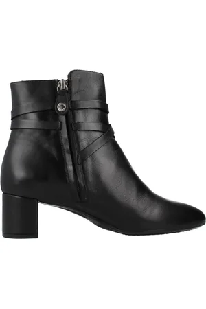 Geox Mujer, Zapatos, Negro, Talla: 36 EU