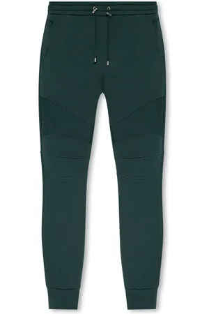 Balmain Hombre, Pantalones, Verde, Talla: M