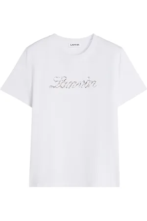 Lanvin Mujer, Camisetas, Blanco, Talla: L