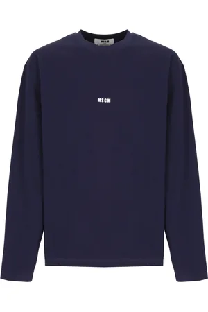 Msgm Hombre, Camisetas, Azul, Talla: XL