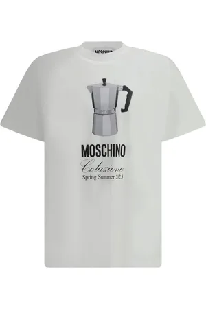 Moschino Hombre, Camisetas, Blanco, Talla: M