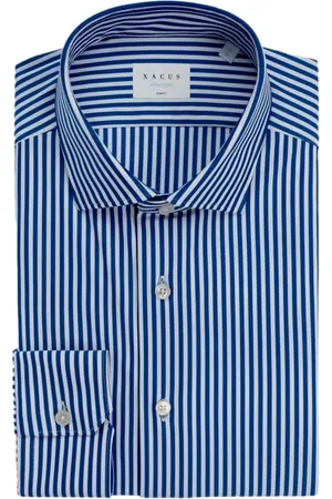 Xacus Hombre, Camisas, Azul, Talla: XL