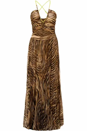 Roberto Cavalli Mujer, Vestidos, Marrón, Talla: 2XS