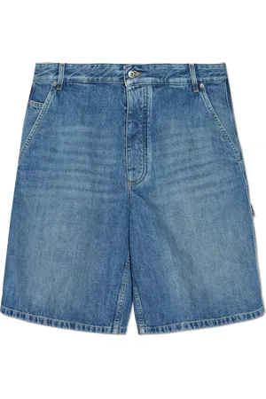 Bottega Veneta Hombre, Pantalones cortos, Azul, Talla: M