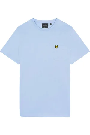 Lyle & Scott Hombre, Camisetas, Azul, Talla: XL