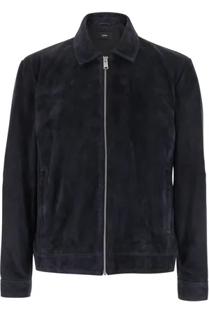 arma leder Hombre, Chaquetas, Azul, Talla: M