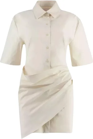 Jacquemus Mujer, Vestidos, Blanco, Talla: M