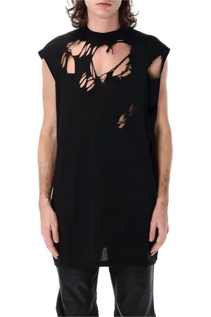 Rick Owens Hombre, Camisetas, Negro, Talla: S