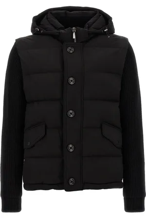 MOORER Hombre, Chaquetas, Negro, Talla: M