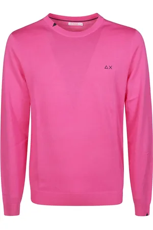 sun68 Hombre, Jerseys, Rosa, Talla: M