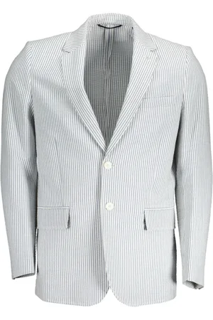 GANT Hombre, Chaquetas, Blanco, Talla: L