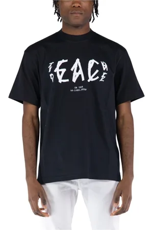 44 Label Group Hombre, Camisetas, Negro, Talla: M