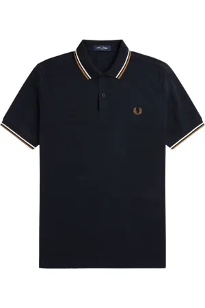 Fred Perry Hombre, Camisetas, Azul, Talla: M
