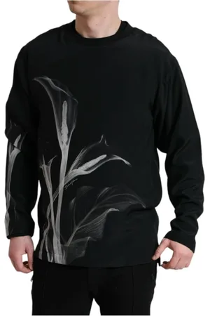 Dolce & Gabbana Hombre, Camisetas, Negro, Talla: M