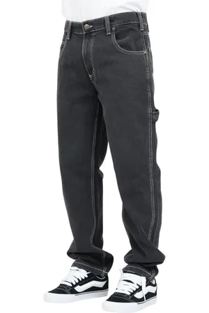 Dickies Hombre, Vaqueros, Negro, Talla: W31