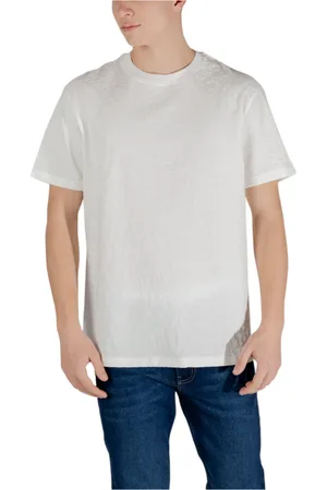 Armani Exchange Hombre, Camisetas, Blanco, Talla: L