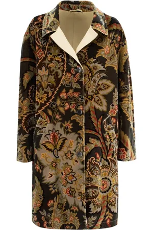 Etro Mujer, Abrigos, Verde, Talla: S