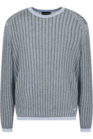 Emporio Armani Hombre, Jerseys, Azul, Talla: L