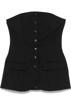 Herskind Mujer, Camisetas, Negro, Talla: S