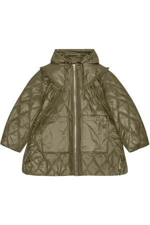 Ganni Mujer, Chaquetas, Verde, Talla: 2Xs/Xs