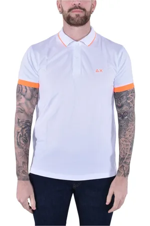 sun68 Hombre, Camisetas, Blanco, Talla: 3XL
