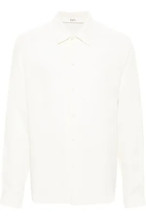 Séfr Hombre, Camisas, Blanco, Talla: M