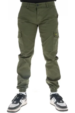 Lyle & Scott Hombre, Pantalones, Verde, Talla: W32