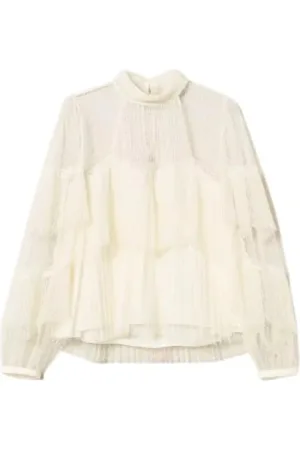 Twin-Set Mujer, Blusas y Camisas, Blanco, Talla: S