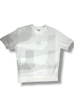 C.P. Company Hombre, Camisetas, Blanco, Talla: 2XL