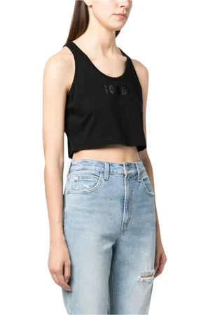 Dsquared2 Mujer, Camisetas, Negro, Talla: M