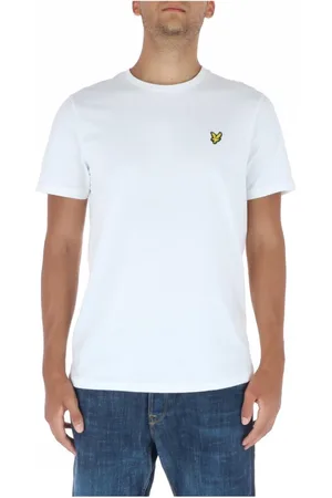 Lyle & Scott Hombre, Camisetas, Blanco, Talla: XL