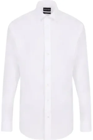 Emporio Armani Hombre, Camisas, Blanco, Talla: 2XL