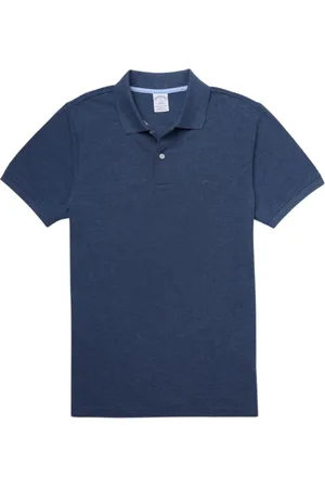 Brooks Brothers Hombre, Camisetas, Azul, Talla: S