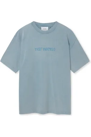 Axel Arigato Hombre, Camisetas, Azul, Talla: L