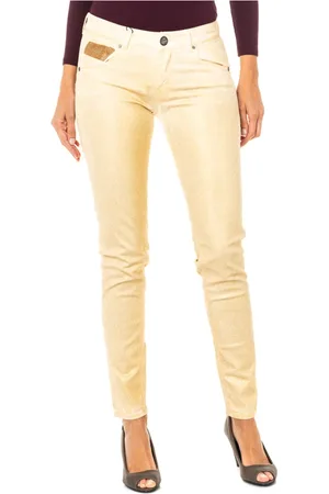 La Martina Mujer, Vaqueros, Amarillo, Talla: W28
