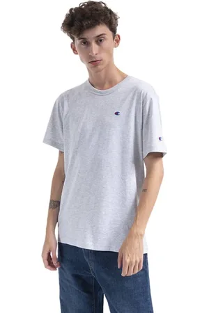 Champion Hombre, Camisetas, Gris, Talla: S