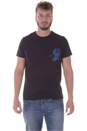 VERSACE Hombre, Camisetas, Negro, Talla: XL