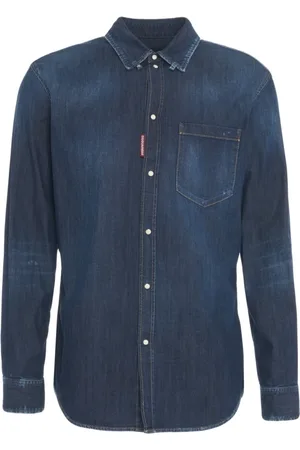 Dsquared2 Hombre, Camisas, Azul, Talla: S