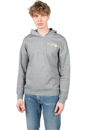 Philipp Plein Hombre, Sudaderas, Gris, Talla: M