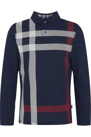 Barbour Hombre, Camisetas, Azul, Talla: S