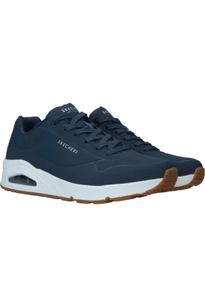 Skechers Hombre, Zapatos, Azul, Talla: 40 EU