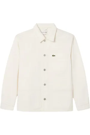 Lacoste Hombre, Camisas, Blanco, Talla: L