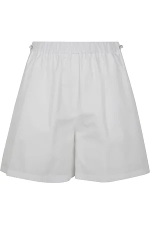 Max Mara Mujer, Pantalones cortos, Blanco, Talla: 2XS