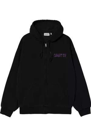 Carhartt Hombre, Sudaderas, Negro, Talla: S