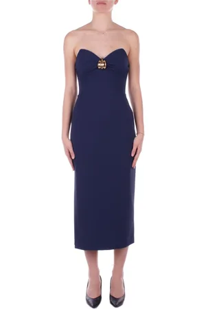 Elisabetta Franchi Mujer, Vestidos, Azul, Talla: L