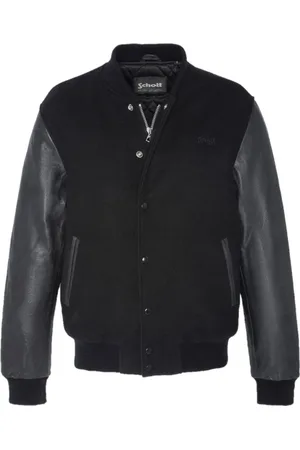 Schott NYC Hombre, Chaquetas, Negro, Talla: M