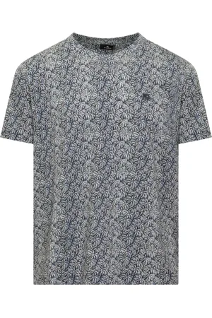 Etro Hombre, Camisetas, Azul, Talla: XL