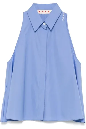 Marni Mujer, Blusas y Camisas, Azul, Talla: S