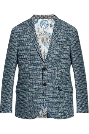 Etro Hombre, Chaquetas, Azul, Talla: S
